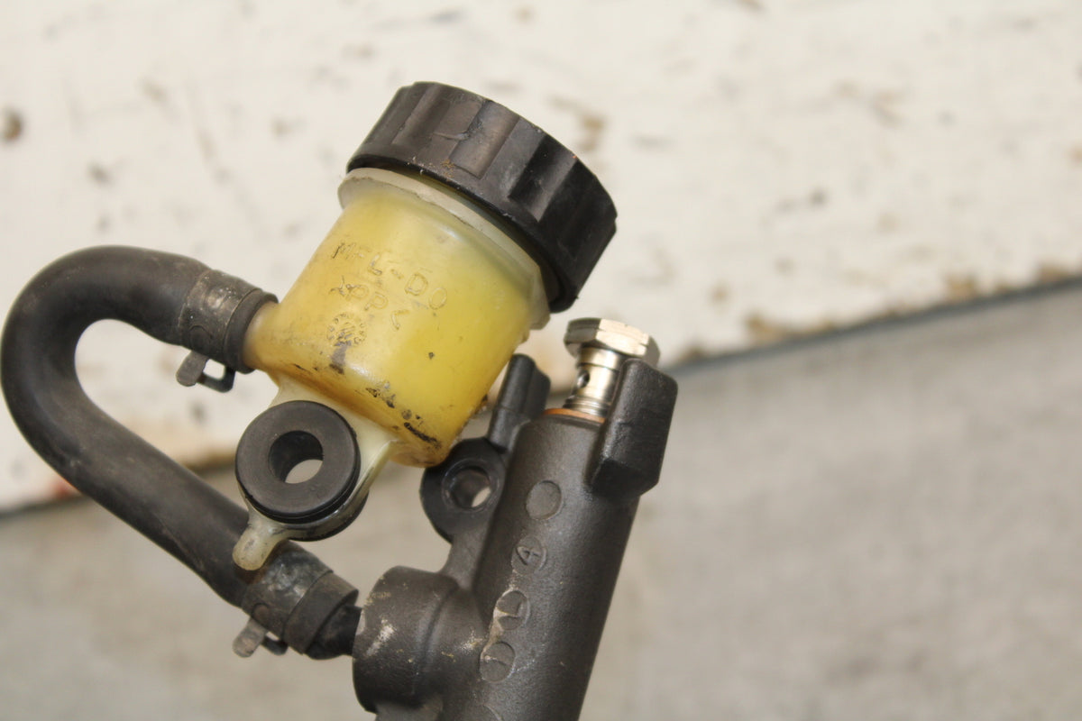 12-16 HONDA CBR1000RR REAR BACK BRAKE MASTER CYLINDER W RESERVOIR BB114