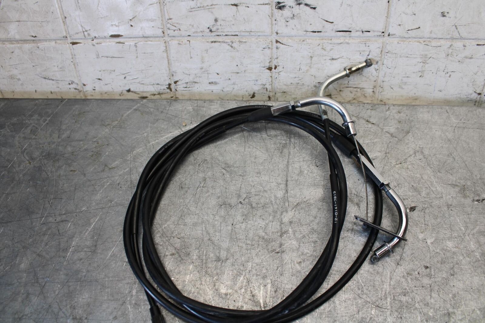 2005 Kawasaki Vulcan 1500 VN1500N Classic THROTTLE CABLES LINES BB220