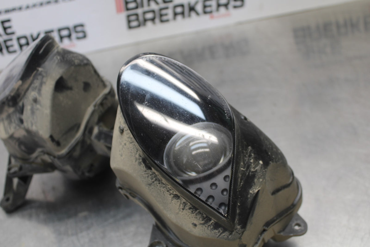 07-08 KAWASAKI NINJA ZX6R FRONT HEADLIGHT HEAD LIGHT LAMP 23007-0071 BB203