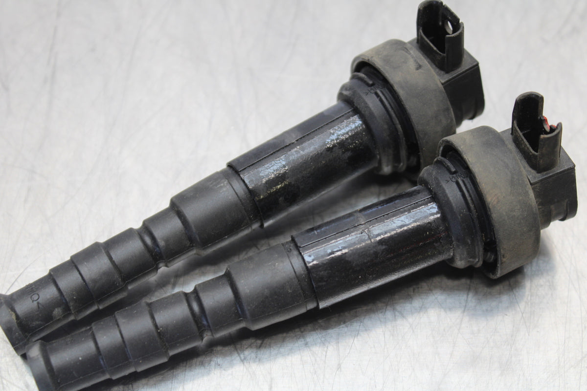 06-12 BMW F800ST IGNITION COILS COIL SPARK PLUG CAPS BB144