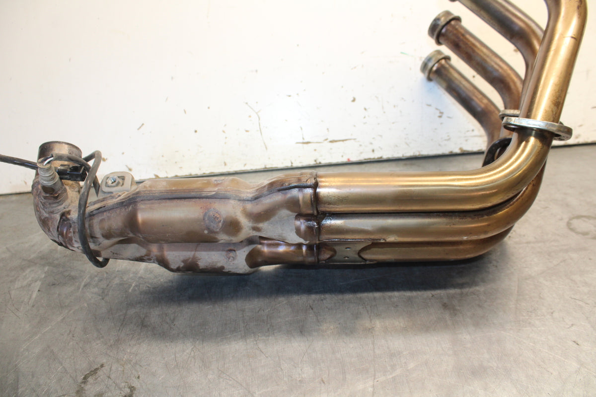 07-09 YAMAHA FZ6 EXHAUST HEADER PIPES MANIFOLD 4S8-14610-00-00 BB713