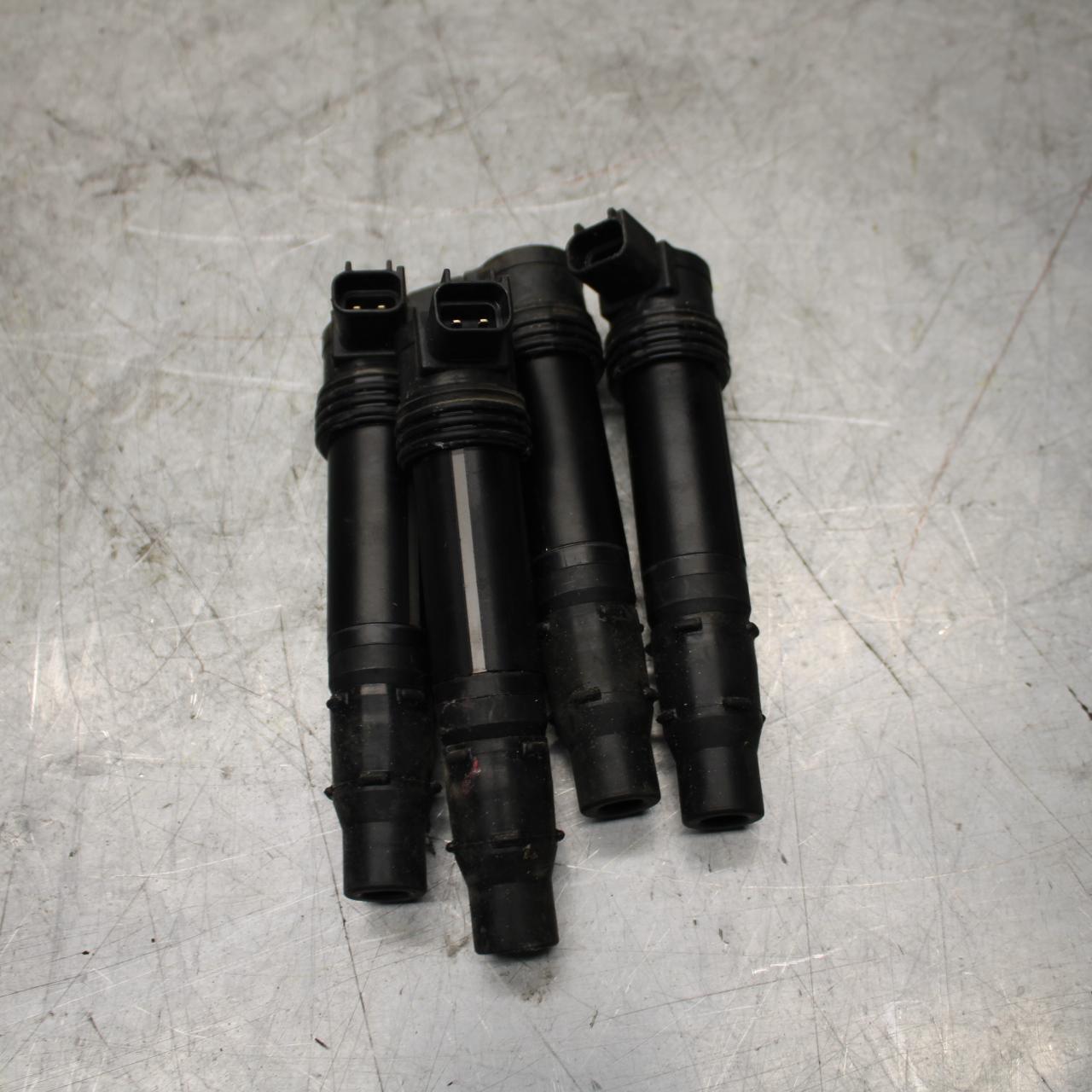 2009 Kawasaki Ninja ZX6R IGNITION COILS COIL SPARK PLUG CAPS 21171-0021 BB44