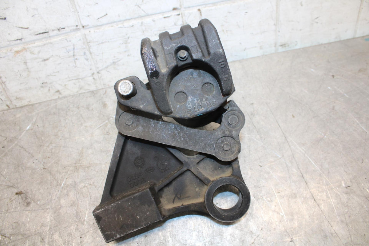2009 Kawasaki Ninja ZX6R ZX600R REAR BACK BRAKE CALIPER W MOUNT BRACKET BB538