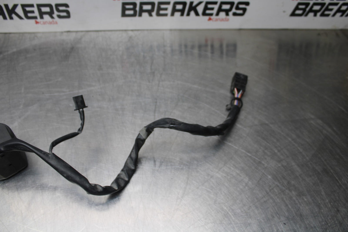 07-08 KAWASAKI NINJA ZX6R LEFT CLIP ON HANDLE HORN SIGNALS SWITCH SWITCHES BB855