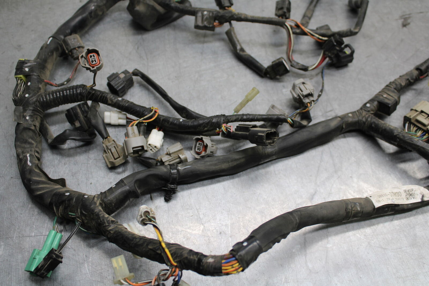 08-09 SUZUKI GSXR600 MAIN ENGINE WIRING HARNESS MOTOR WIRE LOOM BB728