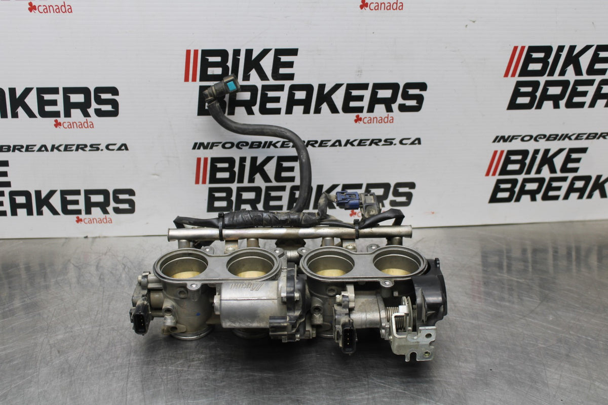 07-08 YAMAHA YZF R1 MAIN FUEL INJECTORS / THROTTLE BODIES BB771