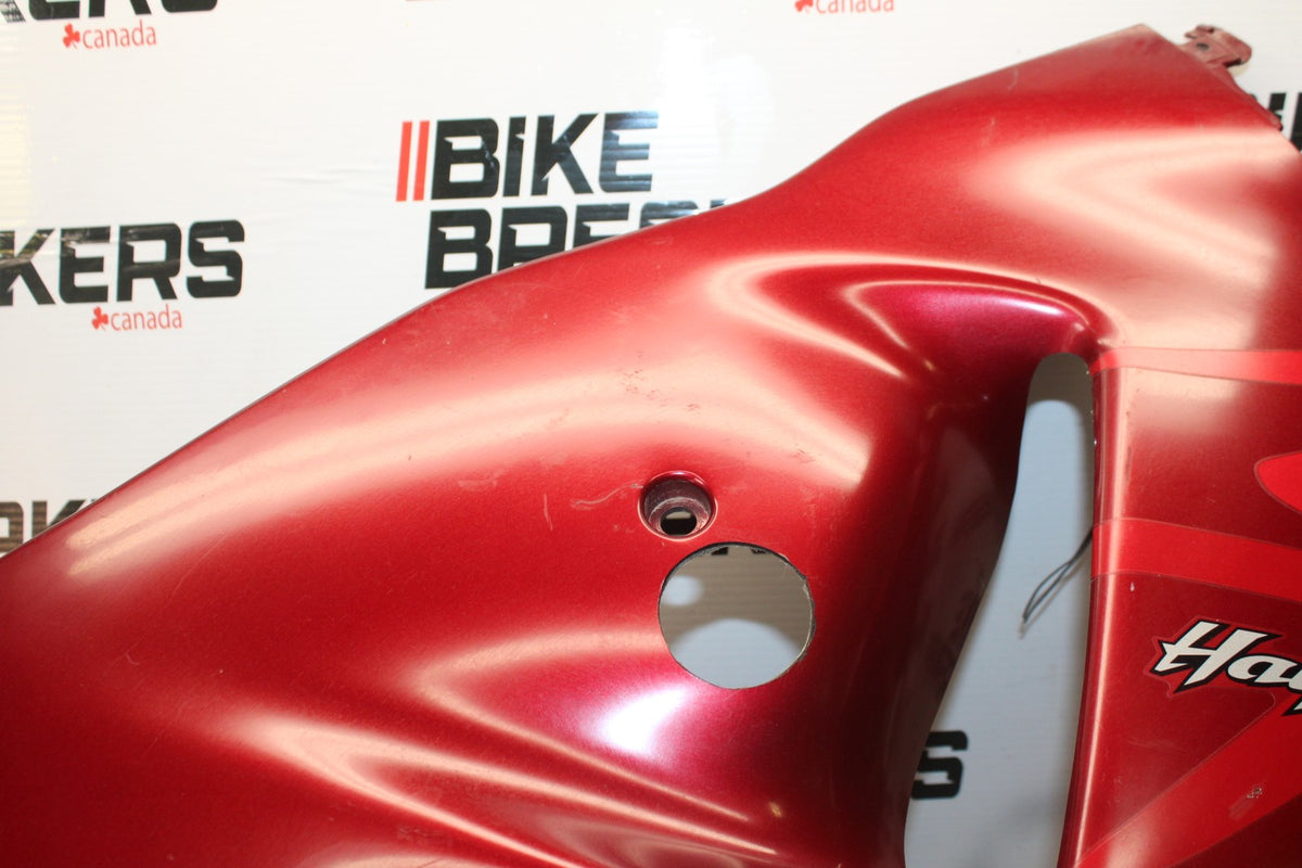 99-07 SUZUKI HAYABUSA GSX1300R RIGHT LOWER MID UPPER SIDE FAIRING COWL  BB002
