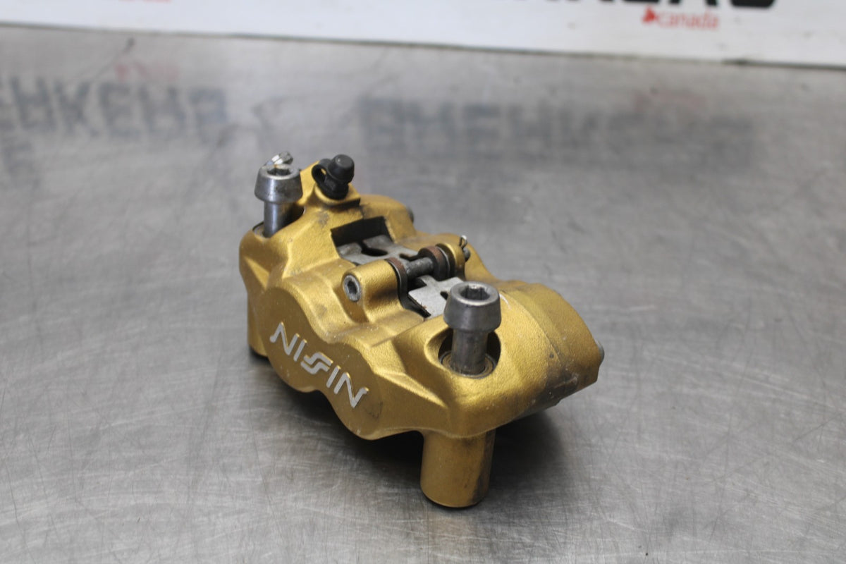 12 TRIUMPH STREET TRIPLE R RIGHT LEFT FRONT BRAKE CALIPER SET PAIR BB914