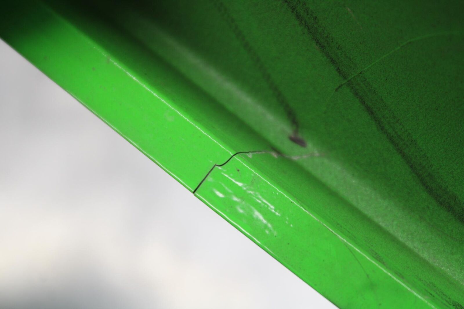 2011 Kawasaki Ninja ZX6R ZX600R RIGHT REAR BACK TAIL FAIRING COWL SHROUD BB587