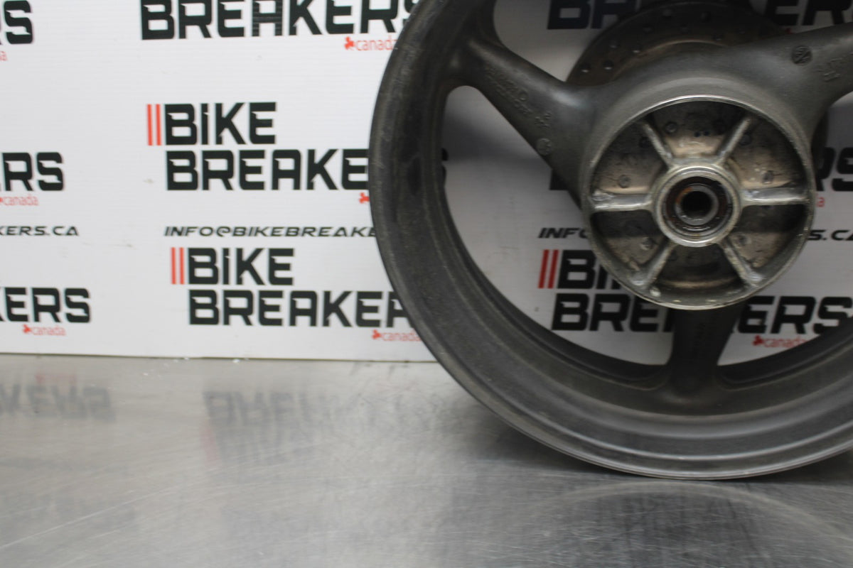 01-06 HONDA CBR600F4I REAR WHEEL BACK RIM & ROTOR BB778