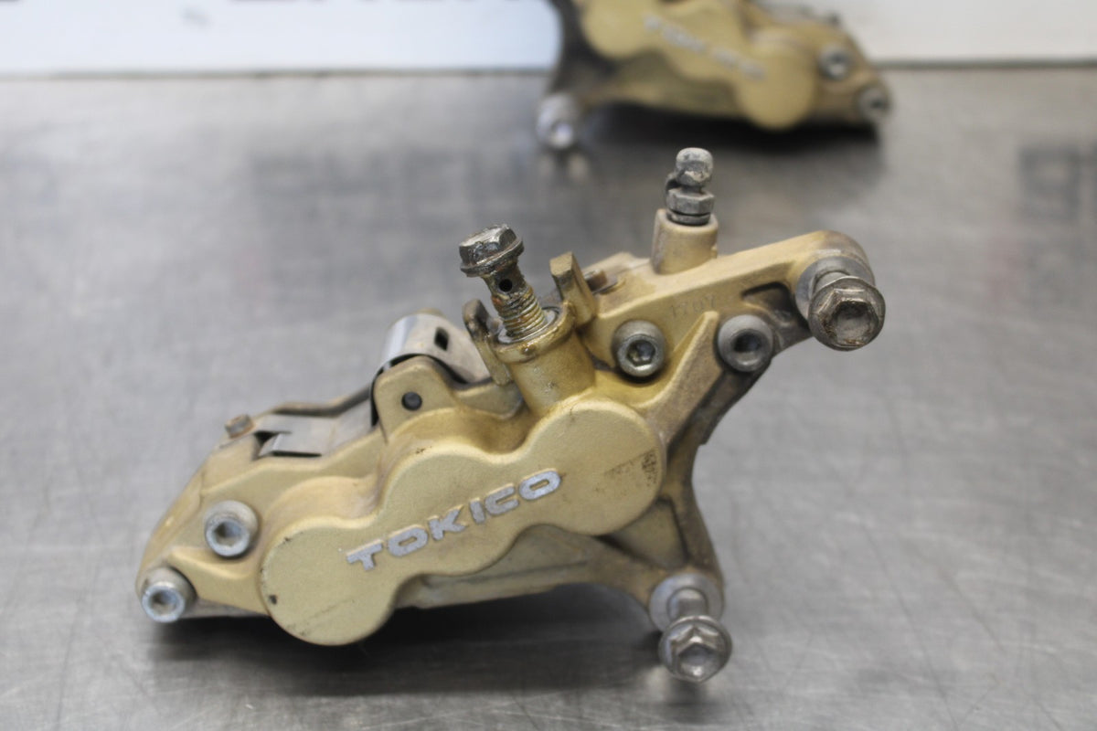 00-05 KAWASAKI NINJA ZX12R RIGHT LEFT FRONT BRAKE CALIPER SET PAIR BB892