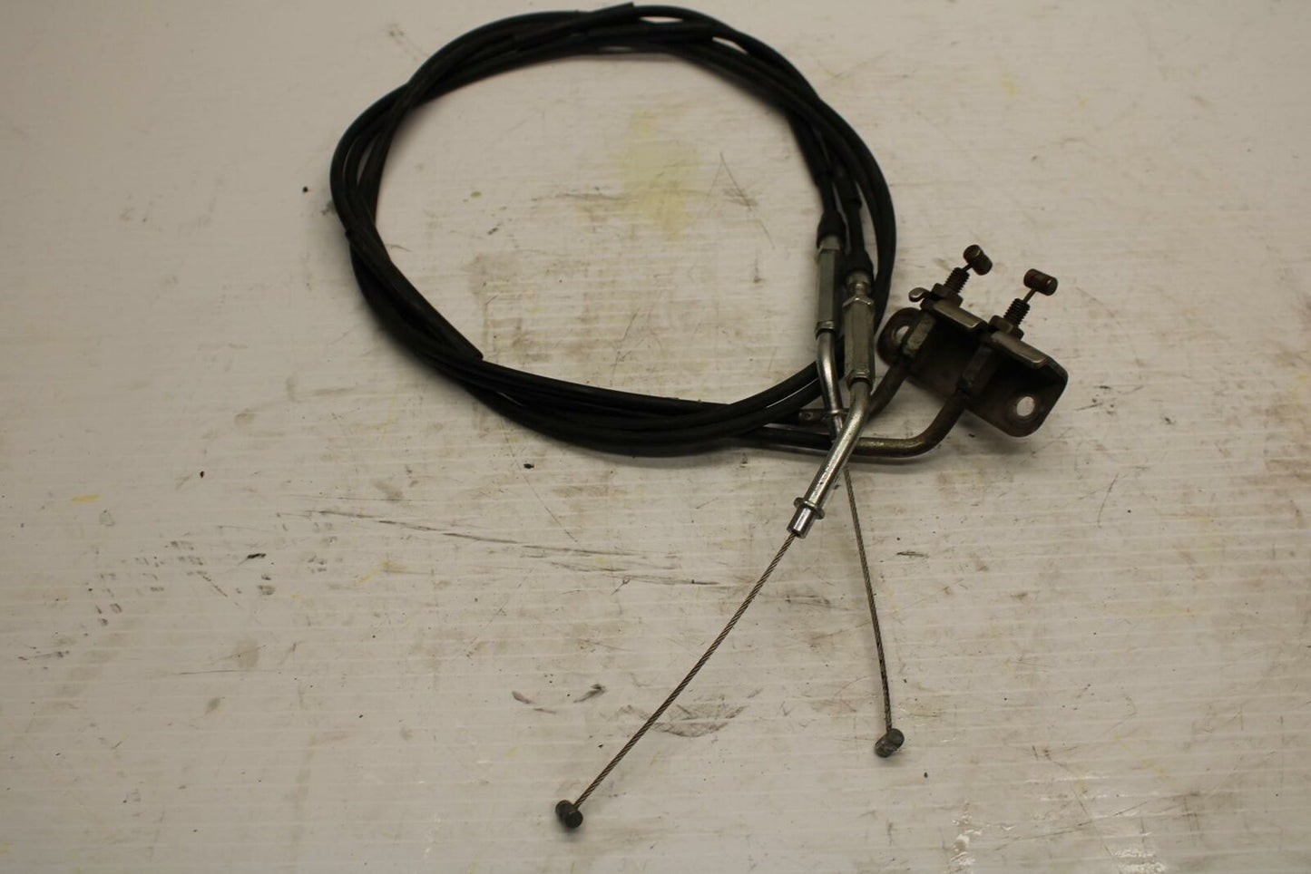 06-07 SUZUKI GSXR600 EXHAUST VALVE SERVO MOTOR CABLES LINES BB245