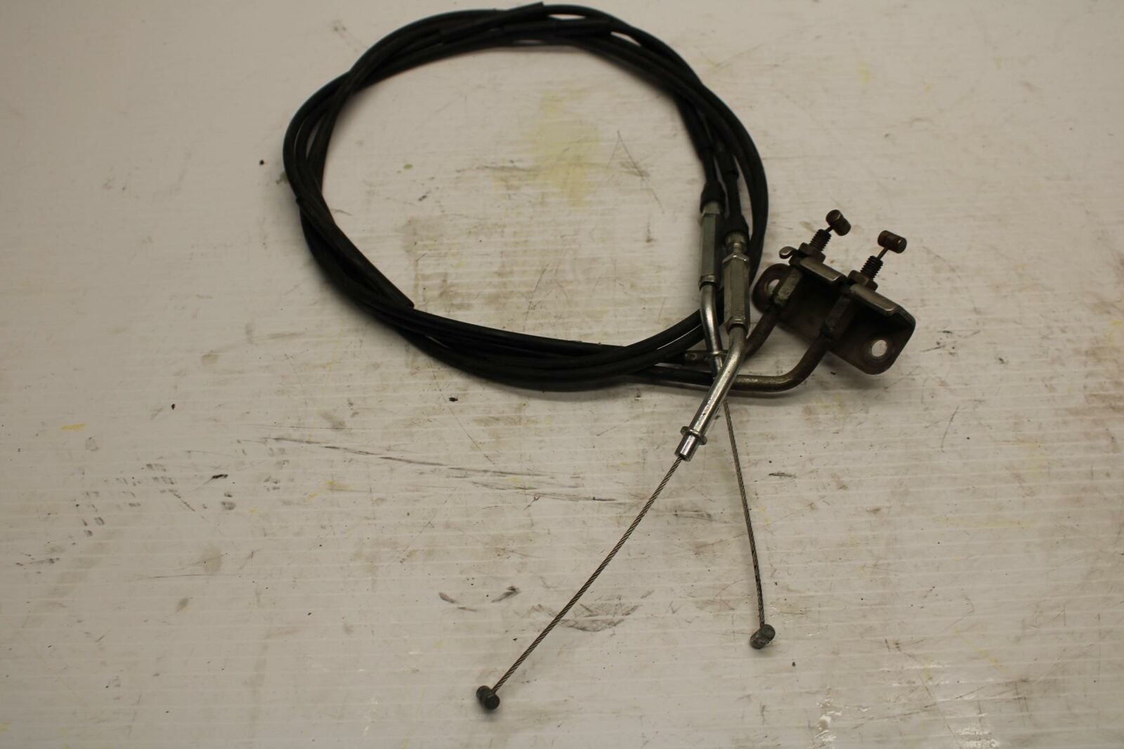 06-07 SUZUKI GSXR600 EXHAUST VALVE SERVO MOTOR CABLES LINES BB245