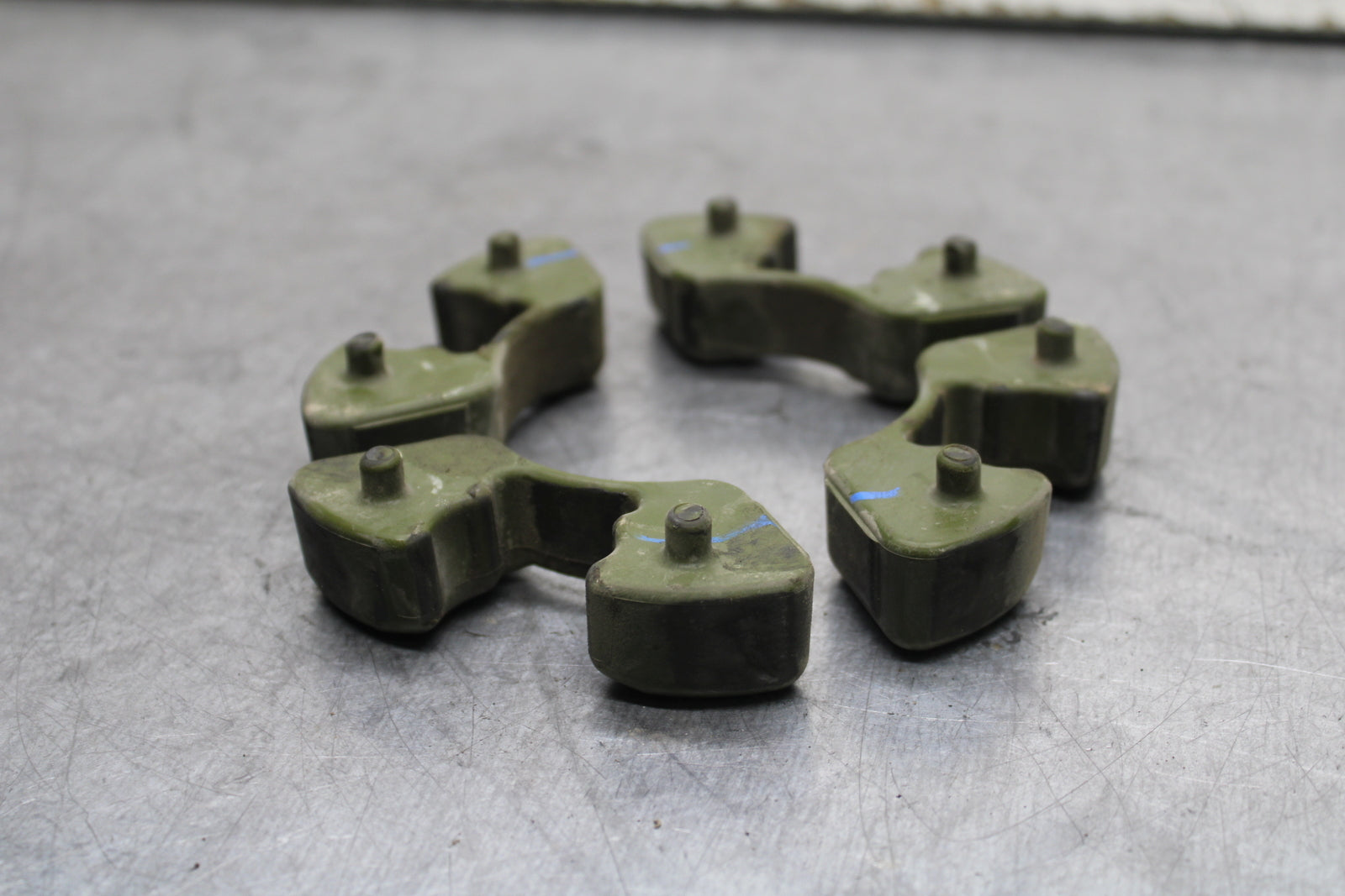 16-17 KAWASAKI VULCAN S 650 EN650 ABS REAR HUB DAMPERS CUSH ABSORBERS BB731