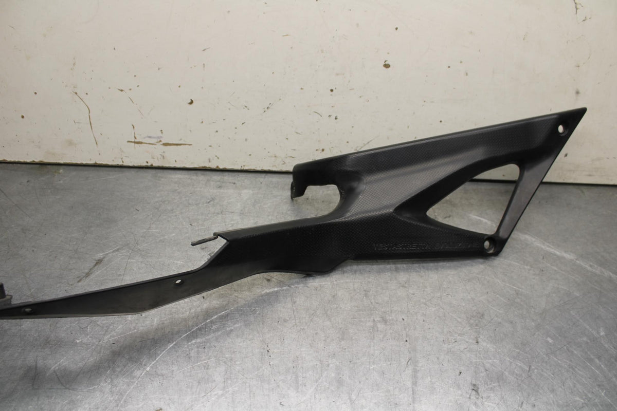 08-10 DUCATI 848 PAIR SET FRONT SIDE SEAT SADDLE PANEL TRIM COWL FAIRING BB623