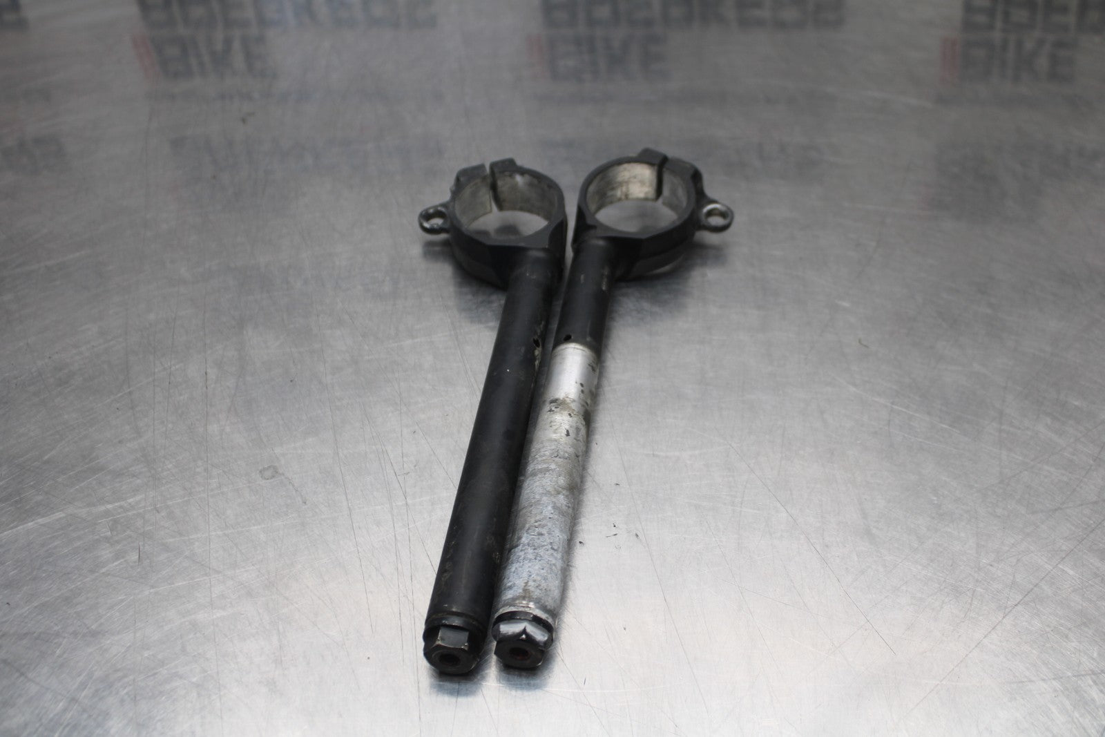 07-08 KAWASAKI NINJA ZX6R LEFT RIGHT CLIP ON ONS HANDLEBARS PAIR SET BB203