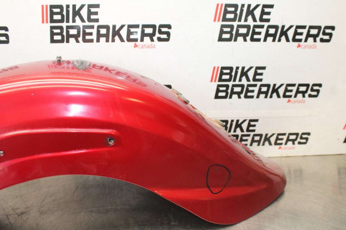 08 KAWASAKI VULCAN 1600 VN1600D NOMAD REAR BACK WHEEL FENDER MUD GUARD BB904