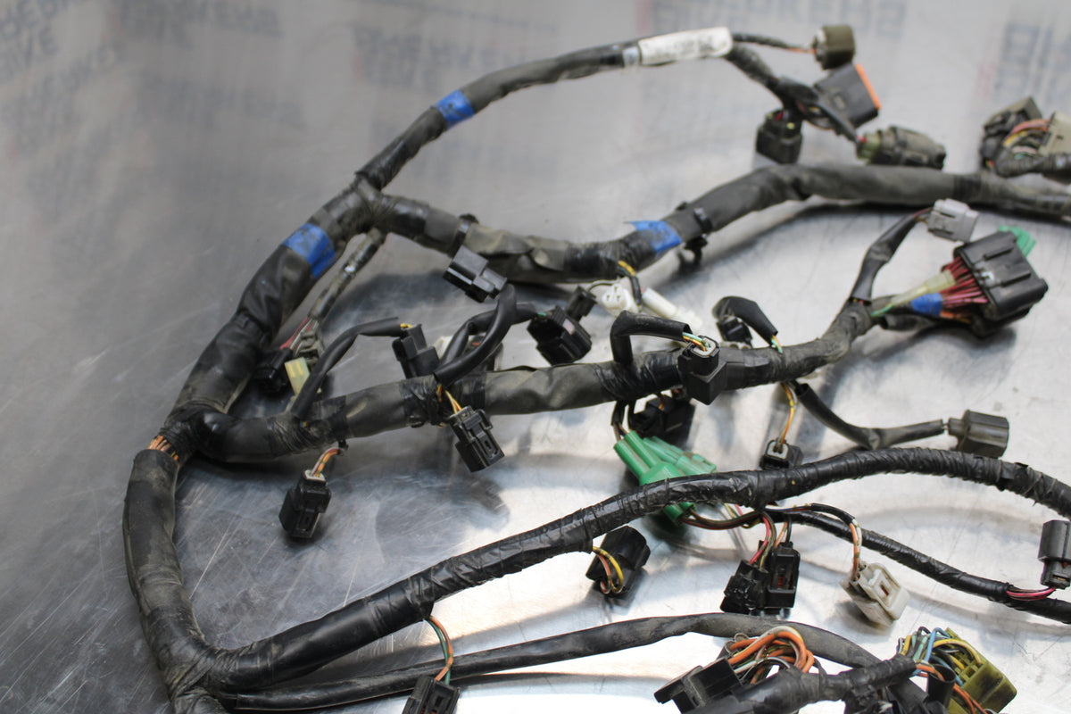 11 SUZUKI GSXR1000 MAIN ENGINE WIRING HARNESS MOTOR WIRE LOOM BB142
