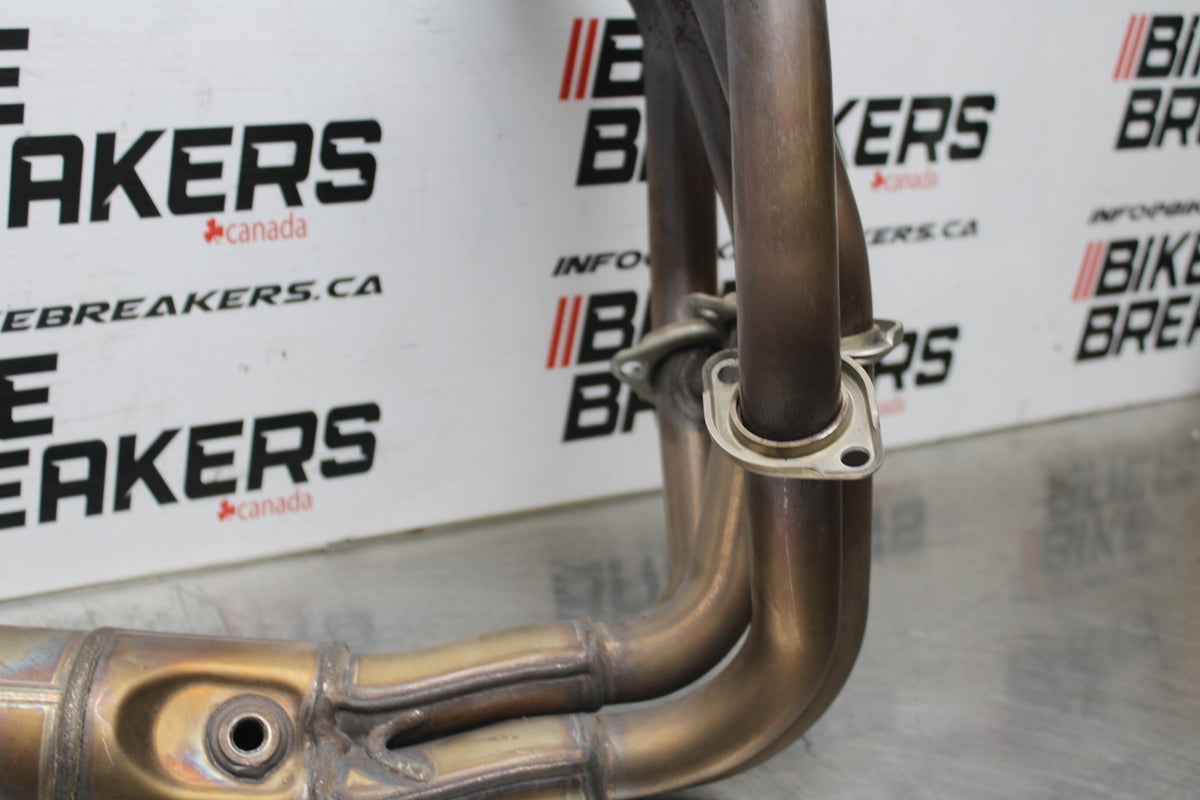 24-25 KAWASAKI NINJA ZX4R EXHAUST HEADER PIPES MANIFOLD BB827