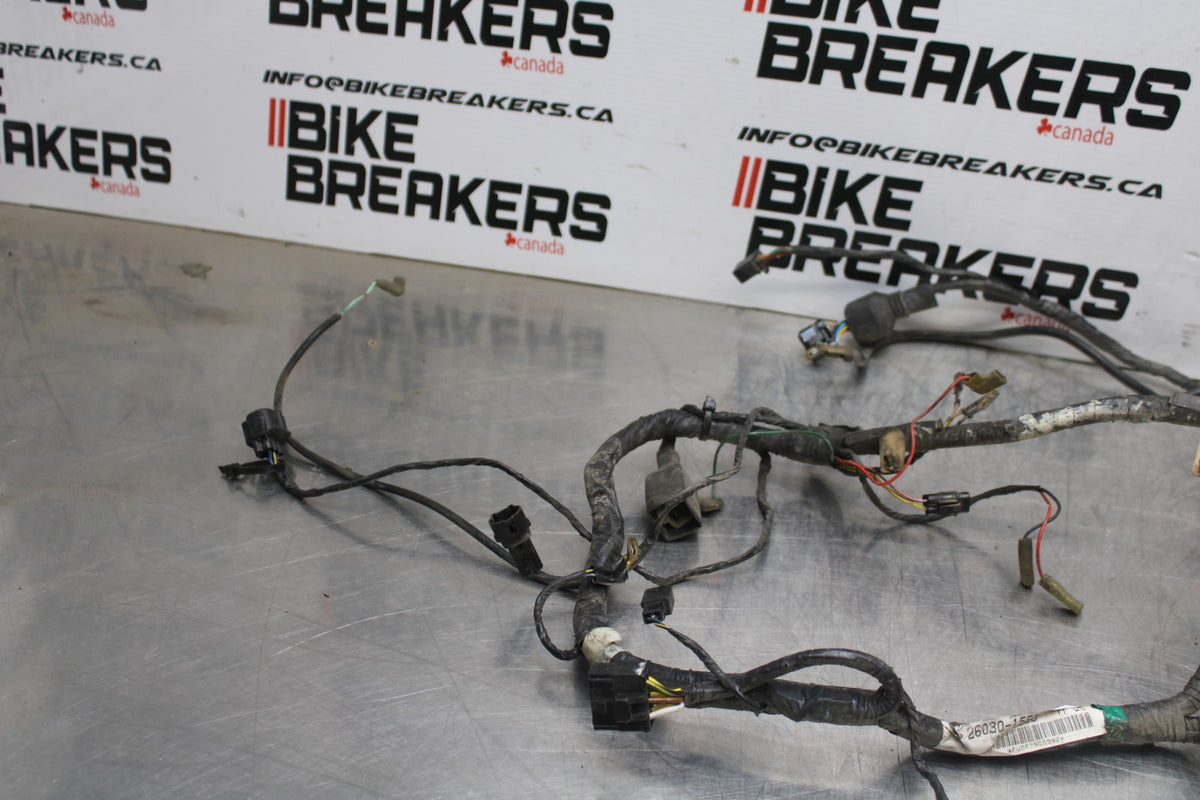 98 KAWASAKI NINJA ZX6 MAIN ENGINE WIRING HARNESS MOTOR WIRE LOOM BB870