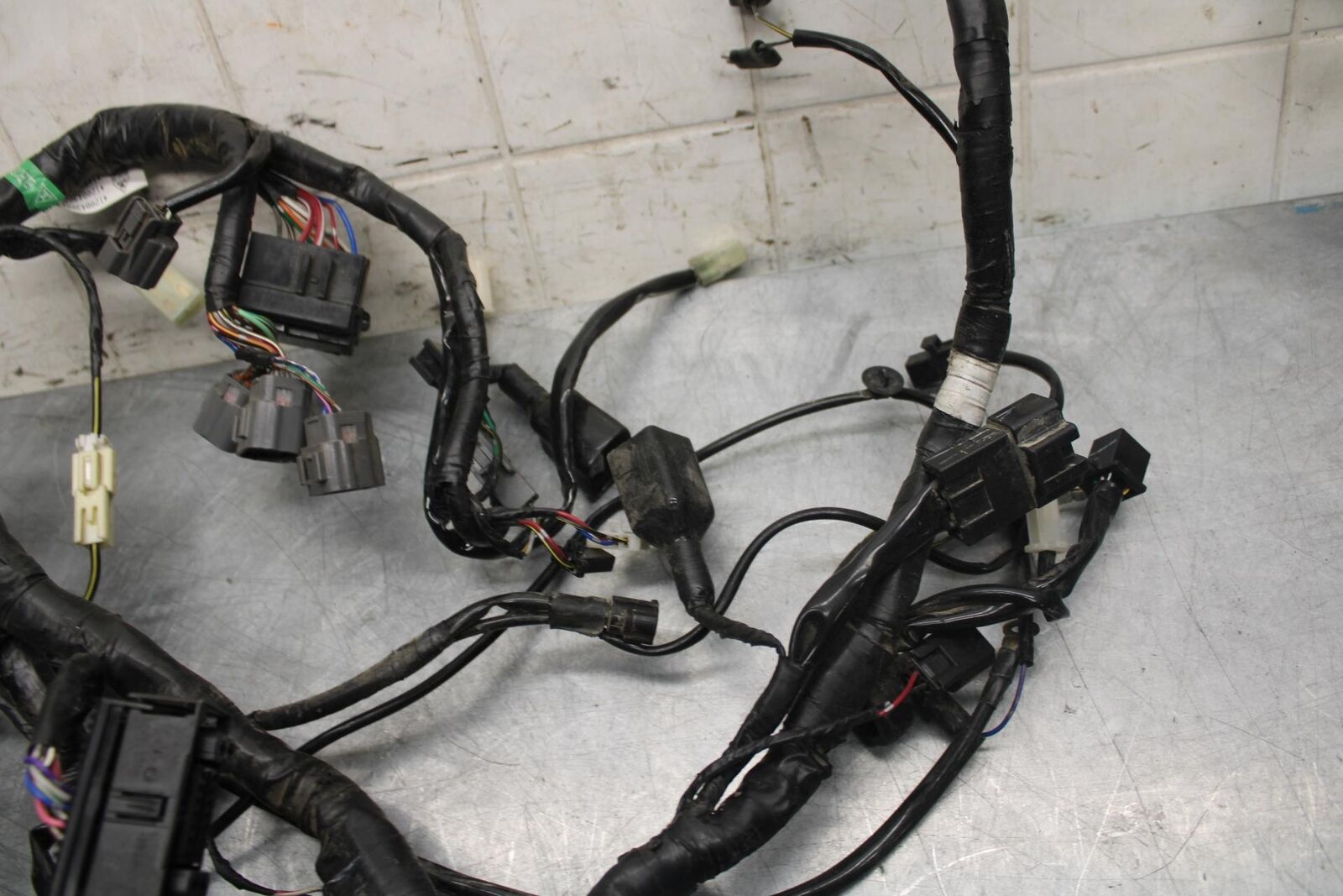 2014 Kawasaki Ninja EX300B ABS MAIN ENGINE WIRING HARNESS MOTOR WIRE LOOM BB518