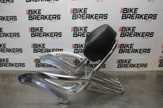 08 KAWASAKI VULCAN 1600 VN1600D NOMAD BACK REST SISSY BAR BB904