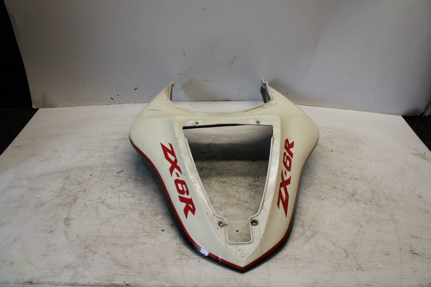 07-08 KAWASAKI NINJA ZX6R REAR BACK TAIL FAIRING COWL SHROUD BB274
