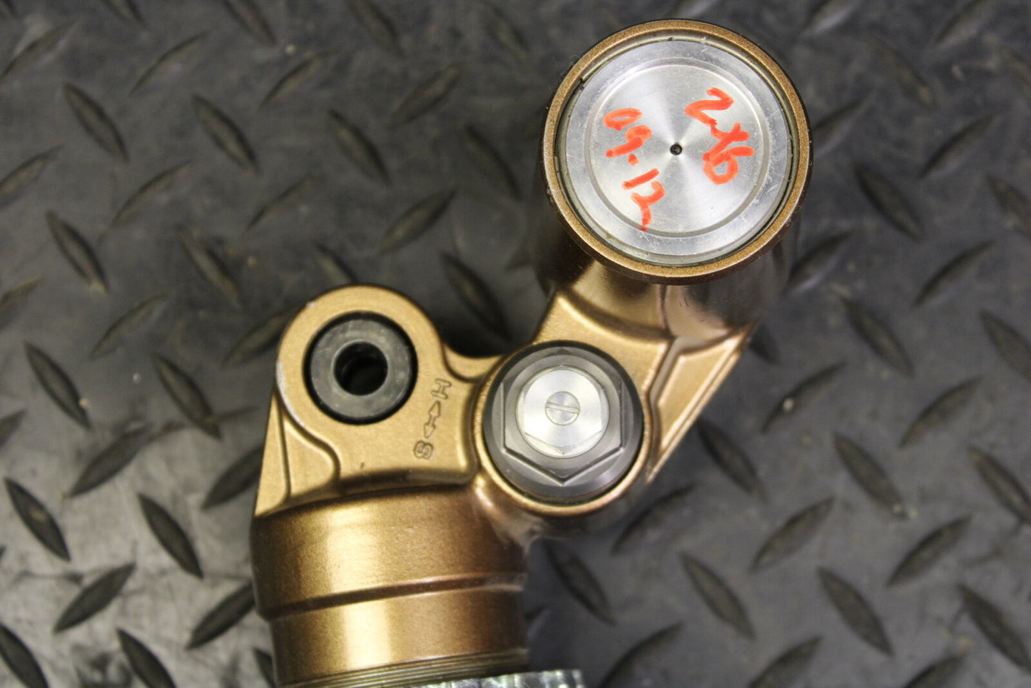 09-12 KAWASAKI NINJA ZX6R ZX600R REAR BACK SHOCK ABSORBER SUSPENSION BB68