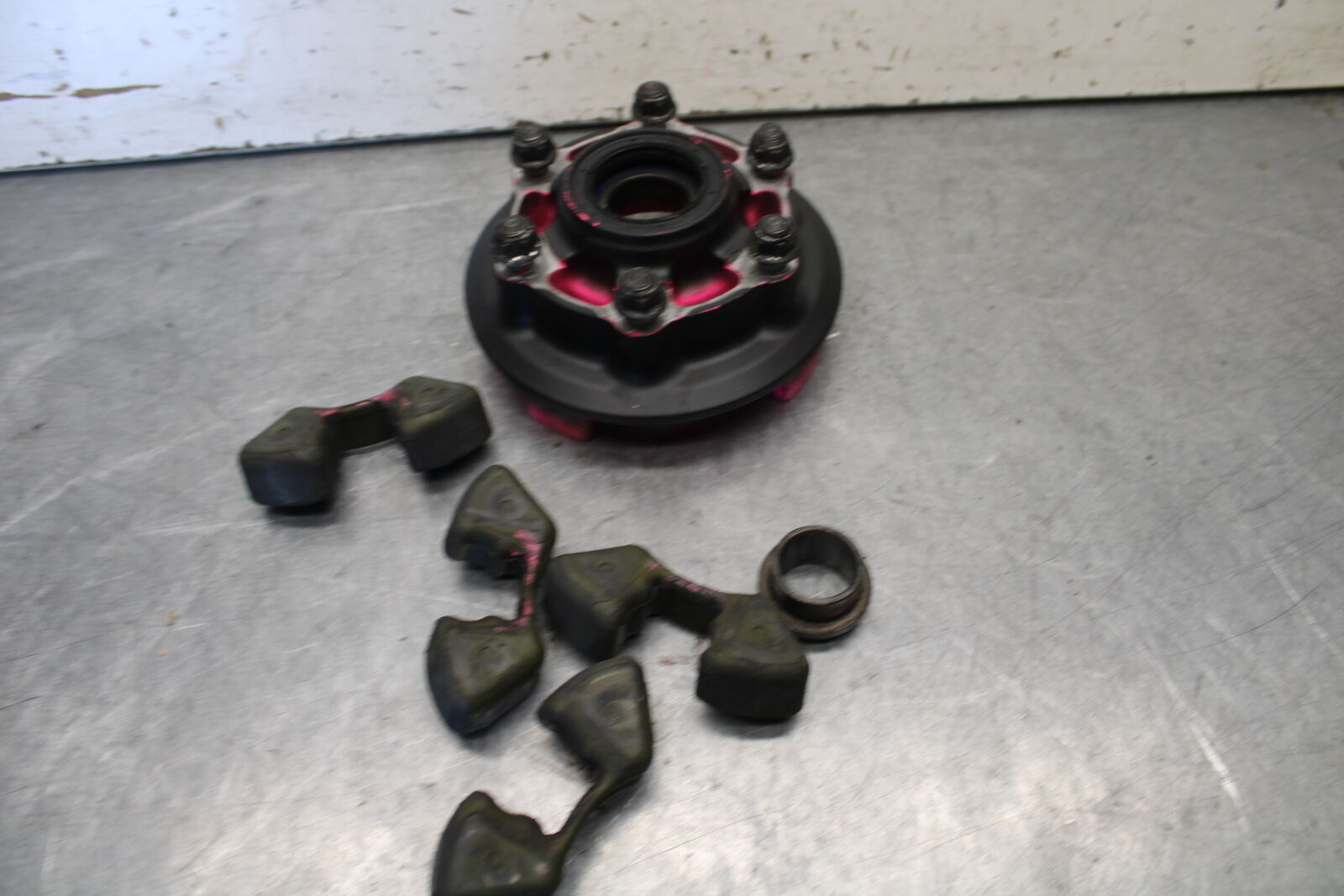 09-12 KAWASAKI NINJA ZX6R ZX600R REAR HUB SHOCK DAMPERS CUSH ABSORBERS BB656