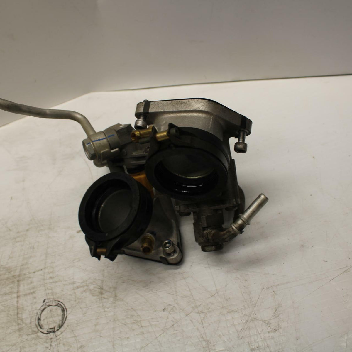 06 YAMAHA ROAD STAR XV1700PC WARRIOR INTAKE MANIFOLD INJECTOR BB262