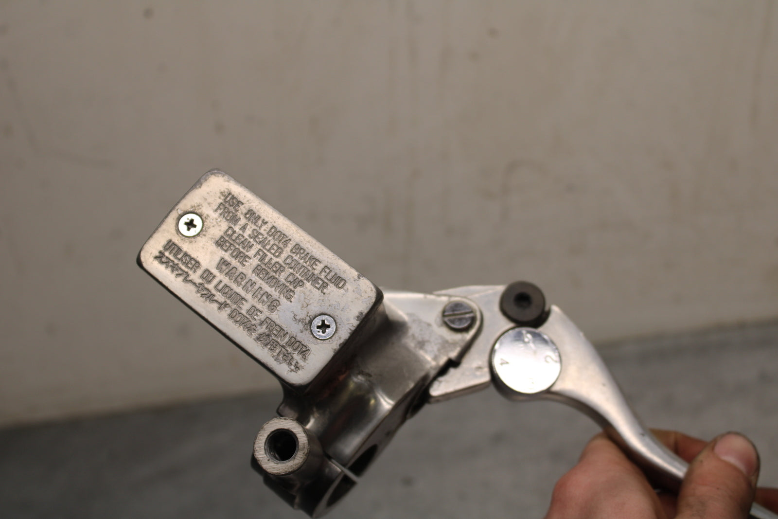 00 SUZUKI INTRUDER 1500 VL1500 FRONT BRAKE MASTER CYLINDER BB761