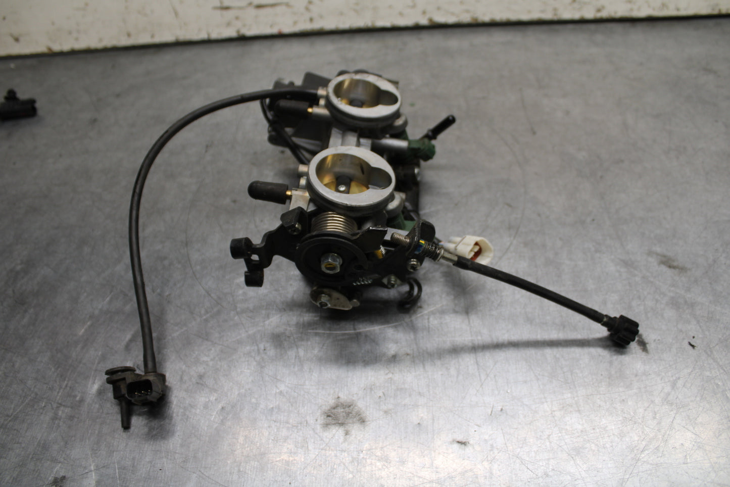 14-15 KAWASAKI NINJA 650 EX650F ABS MAIN FUEL INJECTORS / THROTTLE BODIES BB741