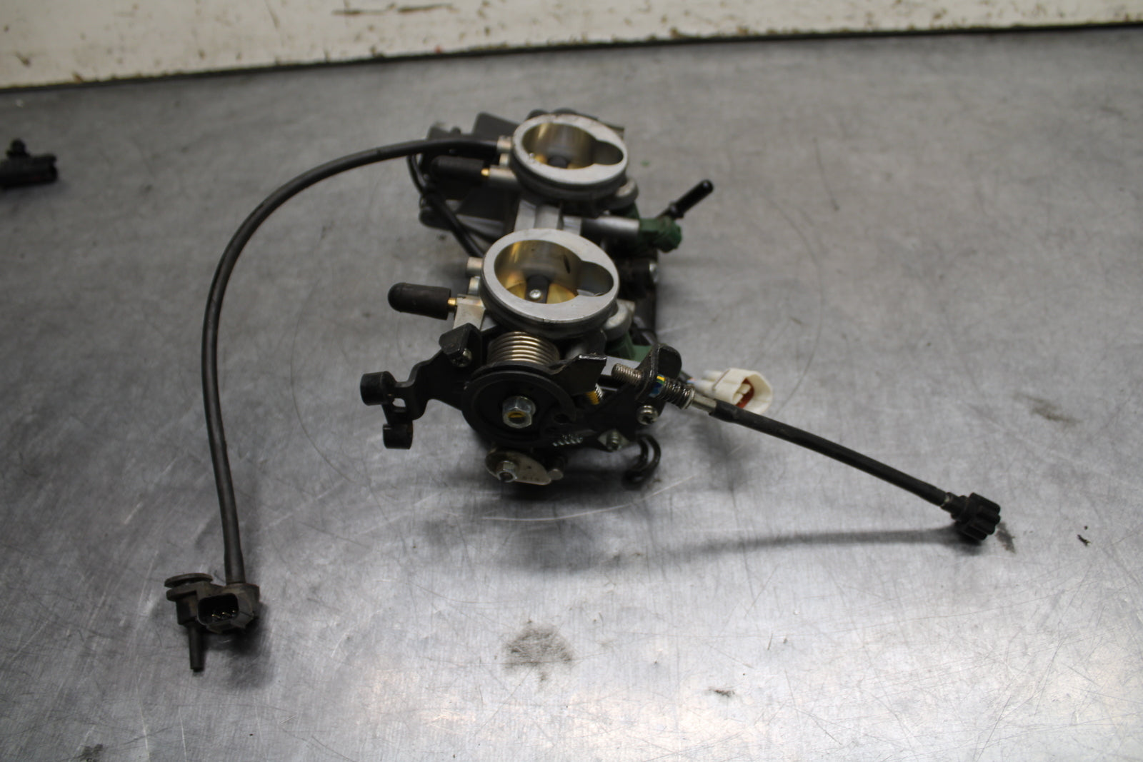 14-15 KAWASAKI NINJA 650 EX650F ABS MAIN FUEL INJECTORS / THROTTLE BODIES BB741