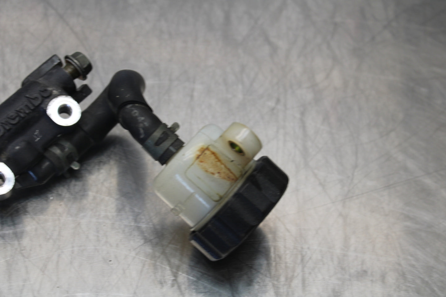 04 YAMAHA ROAD STAR XV1700A REAR BACK BRAKE MASTER CYLINDER W RESERVOIR BB155