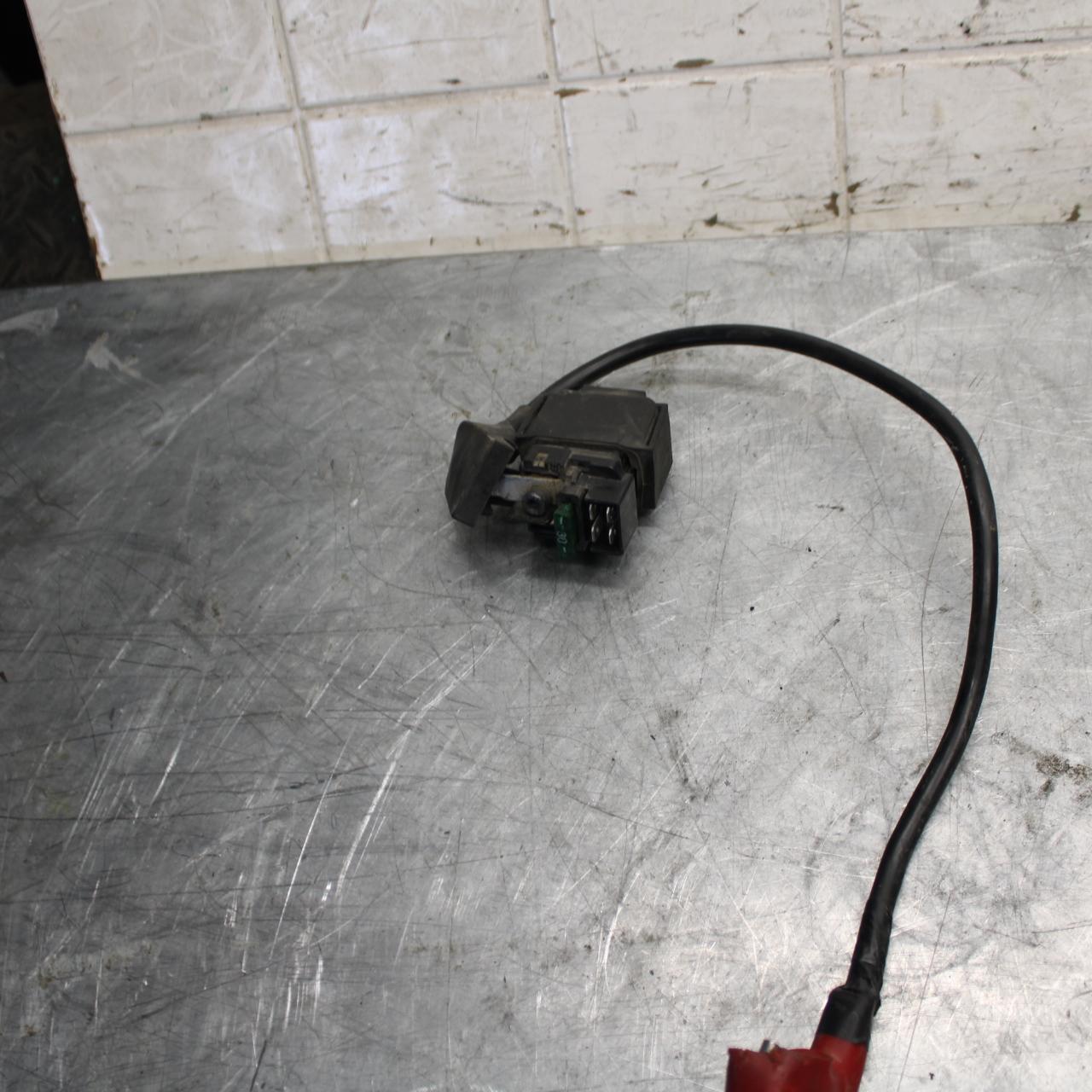 2008 Kawasaki Ninja ZX10R  ENGINE STARTER RELAY STARTING MOTOR SWITCH BB524