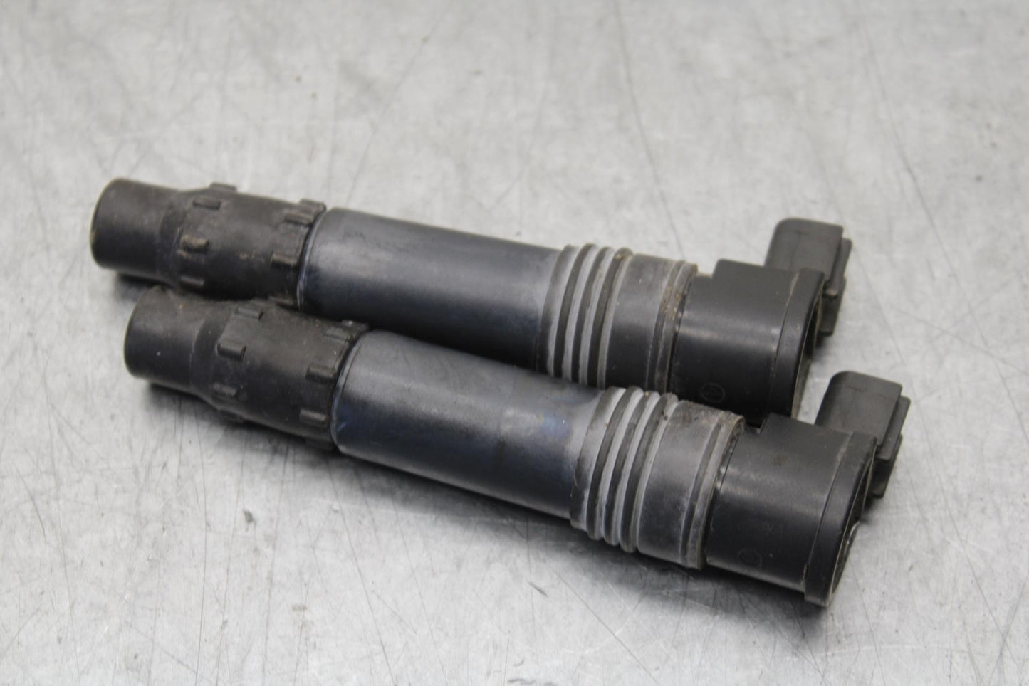 2014 Kawasaki Ninja 650 EX650E IGNITION COILS SPARK PLUG CAPS 21171-0028 BB569