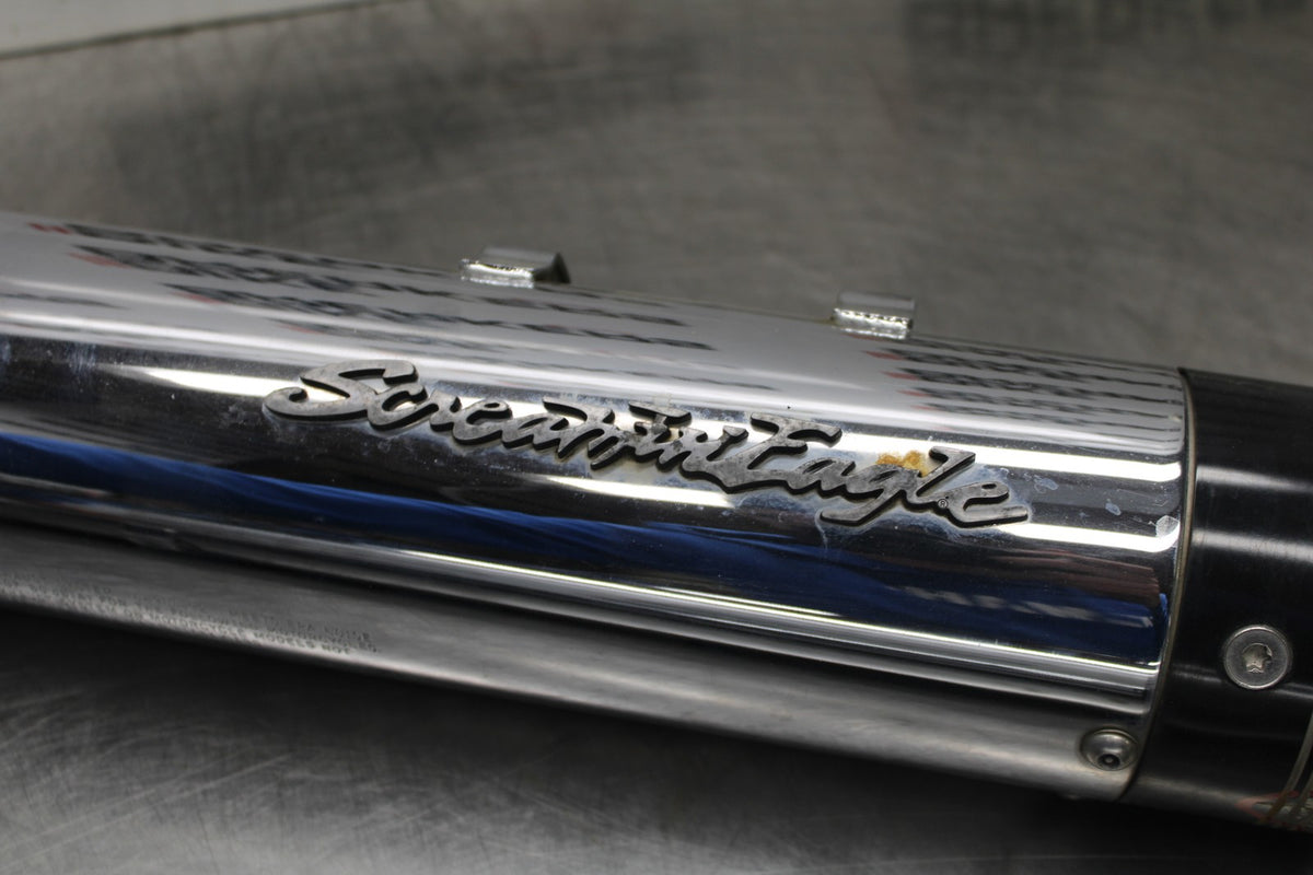 14 HARLEY-DAVIDSON STREET GLIDE SCREAMING EAGLE EXHAUST MUFFLER PIPES SET BB880