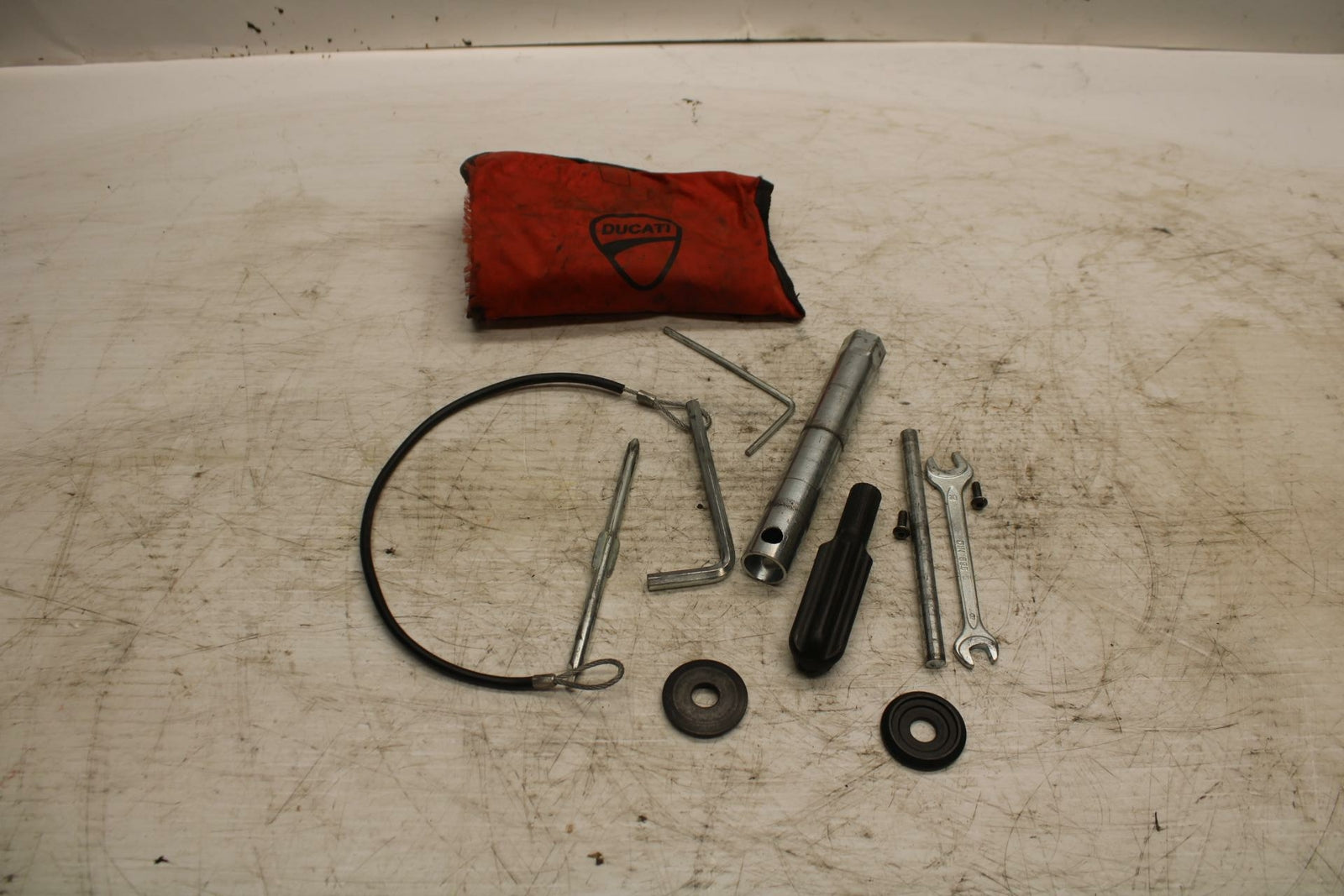 12 DUCATI MONSTER 796 STOCK TOOLS OEM TOOL BAG KIT SET BB276