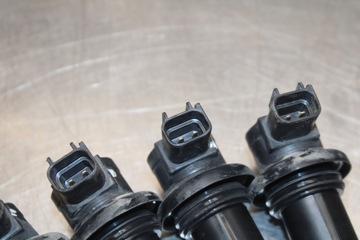 08-09 YAMAHA YZF R6S IGNITION COILS COIL SPARK PLUG CAPS BB796