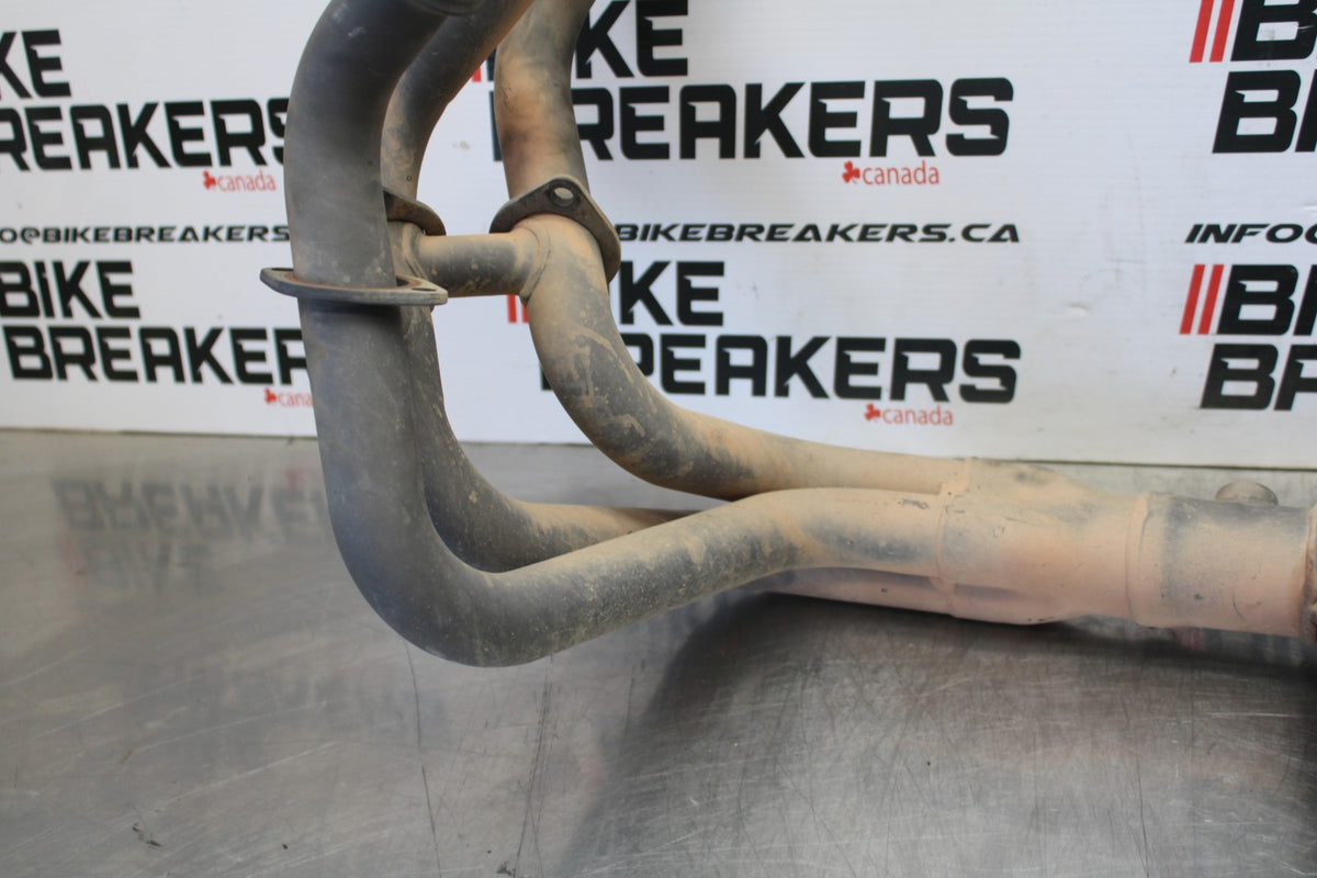 16 YAMAHA XSR900 FULL EXHAUST SYSTEM HEADERS PIPE MUFFLER BB786