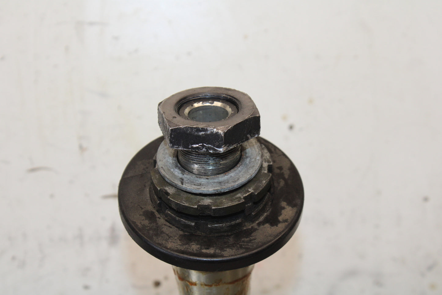 03-04 KAWASAKI NINJA ZX6RR FRONT FORKS CLAMP LOWER TRIPLE TREE STEM BB684