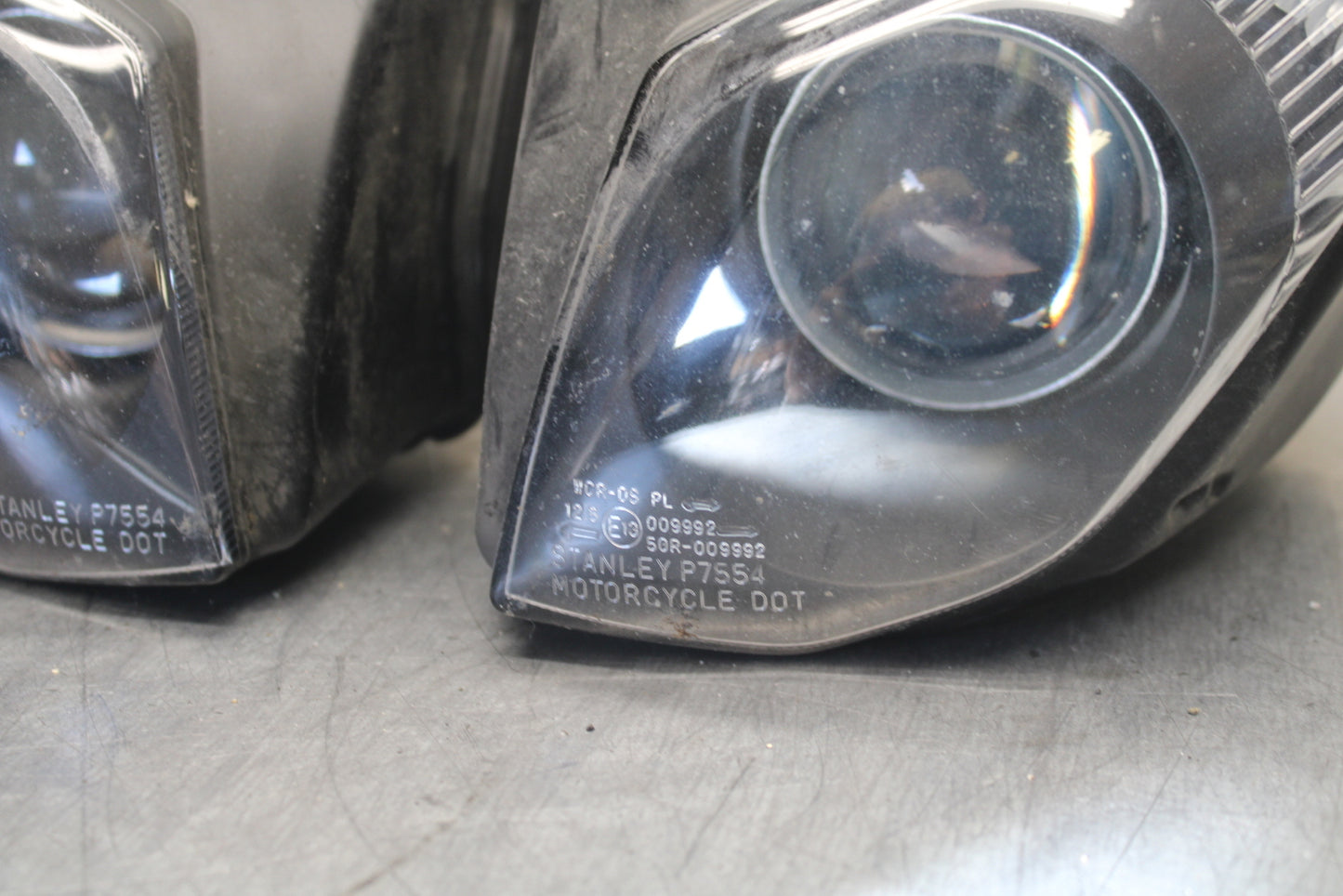 09-12 KAWASAKI NINJA ZX6R FRONT HEADLIGHT HEAD LIGHT LAMP 23007-0101 BB698