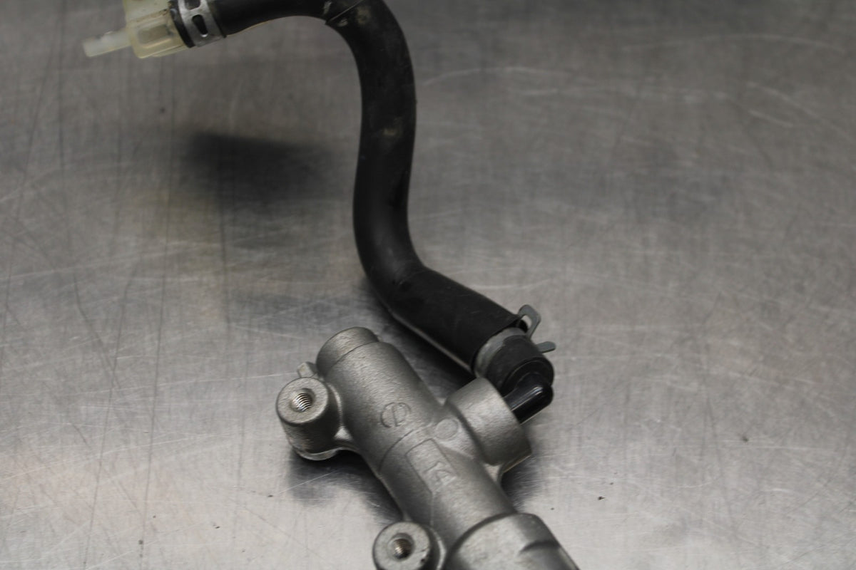 08-10 SUZUKI GSXR 600 REAR BACK BRAKE MASTER CYLINDER W RESERVOIR BB202