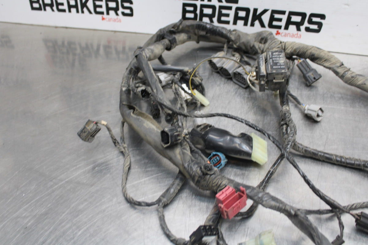 07 KAWASAKI NINJA 650 EX650 MAIN ENGINE WIRING HARNESS MOTOR WIRE LOOM BB844