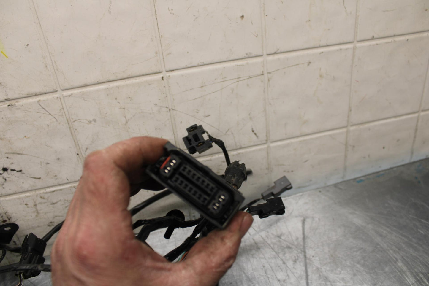 15-17 KAWASAKI EX 650 NINJA  EX 650 ABS ENGINE WIRING HARNESS MOTOR WIRE BB494