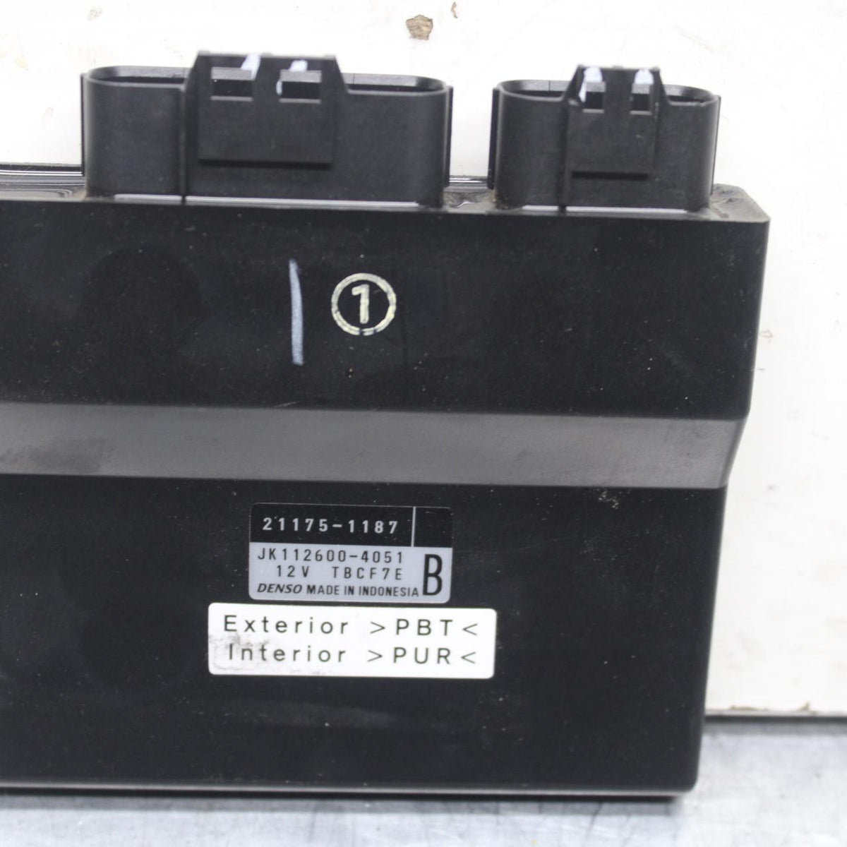 12-17 KAWASAKI ER-6N Z650 ECU COMPUTER CONTROLLER UNIT BLACK BOX CDI  BB607