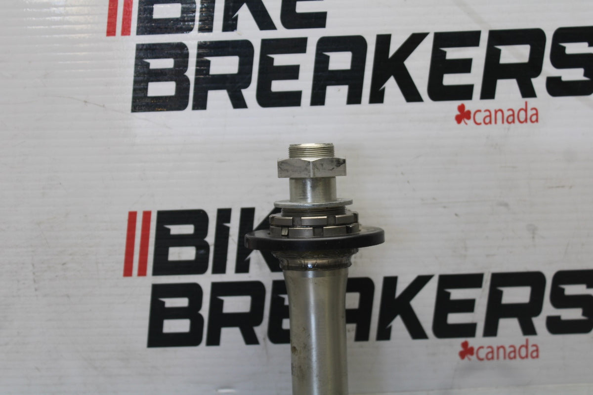 08-09 KAWASAKI NINJA ZX14R FRONT FORKS CLAMP LOWER TRIPLE TREE STEM BB932