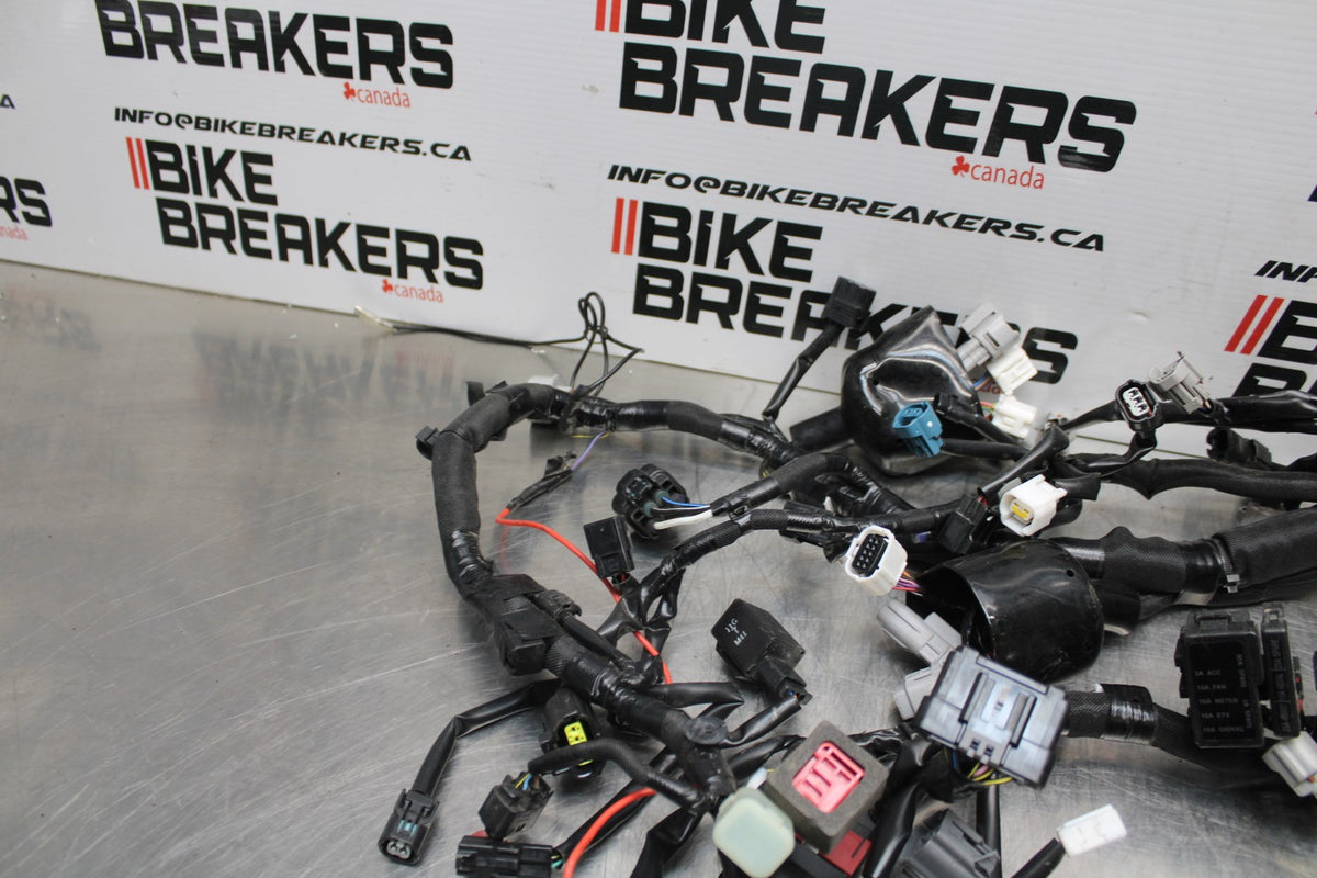 22 KAWASAKI NINJA 1000SX MAIN ENGINE WIRING HARNESS MOTOR WIRE LOOM BB780