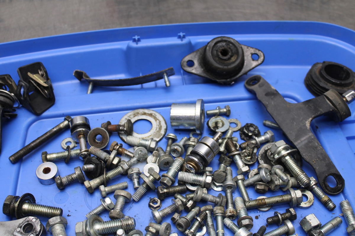 08 HARLEY-DAVIDSON ELECTRA GLIDE POLICE EFI FLHTPI LEFTOVER BOLTS SCREWS BB816