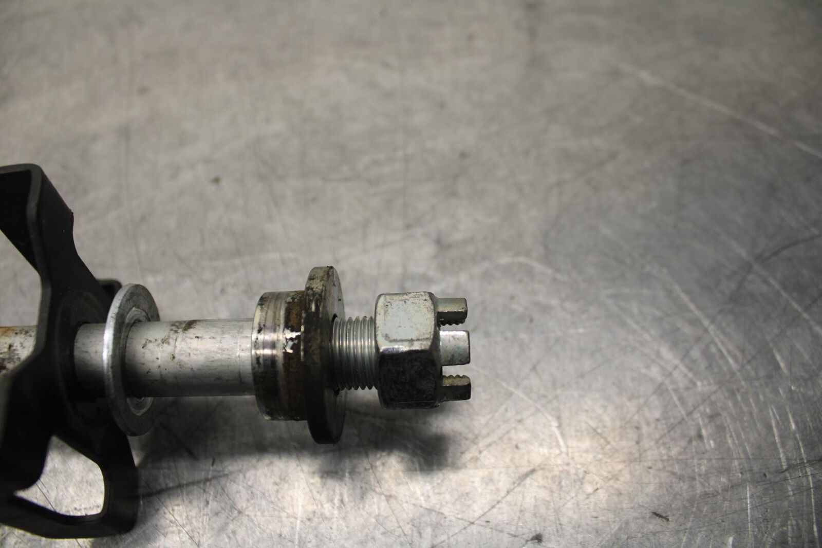 08-12 KAWASAKI NINJA 250R EX250J REAR AXLE BACK WHEEL RIM PIVOT BOLT AXEL BB612